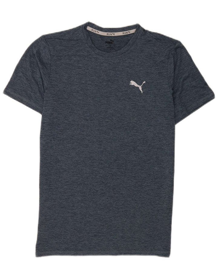 Camiseta Puma Hombre Top Small Azul Marino Moteado