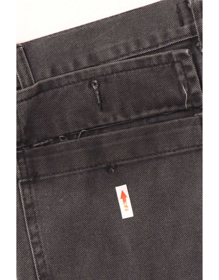 Revenge Mens Cargo Jeans IT 48 Medium W30 L30 Gris Algodón
