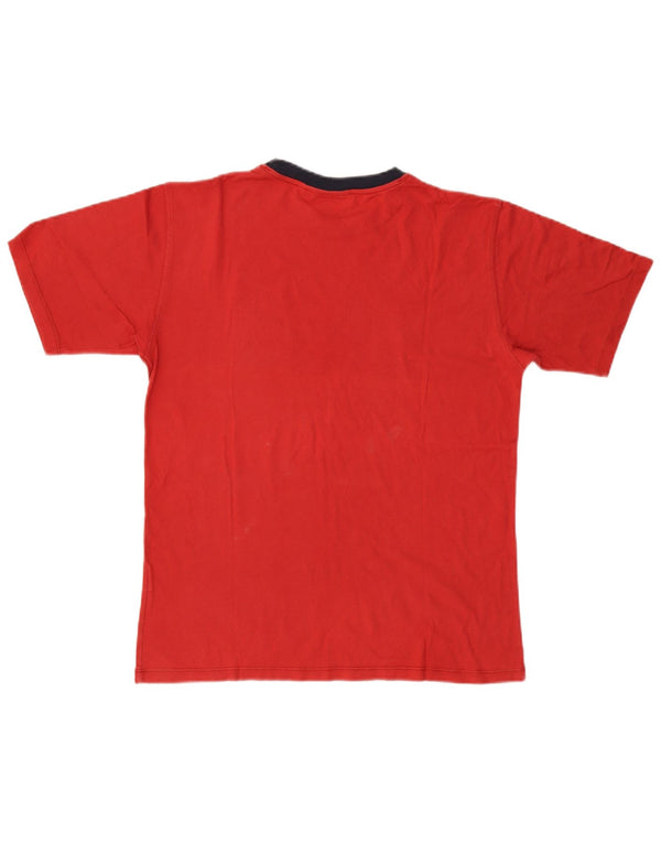 WOOLRICH Camiseta gráfica para hombre Top Medium Red Cotton