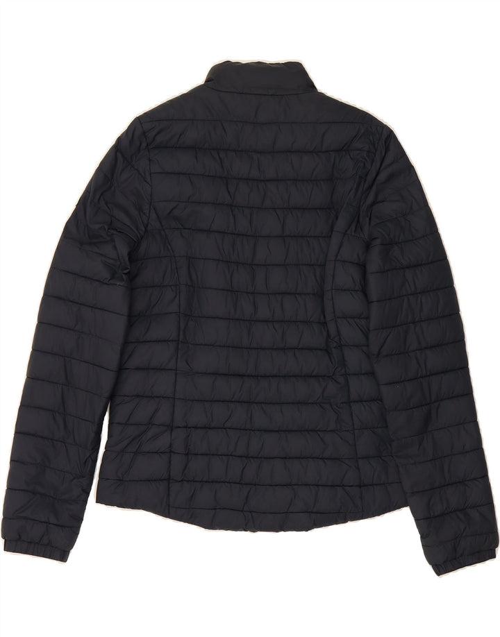 BARBOUR Womens Padded Jacket UK 10 Small Navy Blue Polyester Vintage Barbour and Second-Hand Barbour from Messina Hembry 