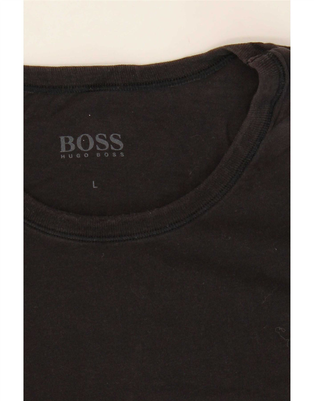 Hugo Boss - Camiseta para hombre, talla grande, color negro