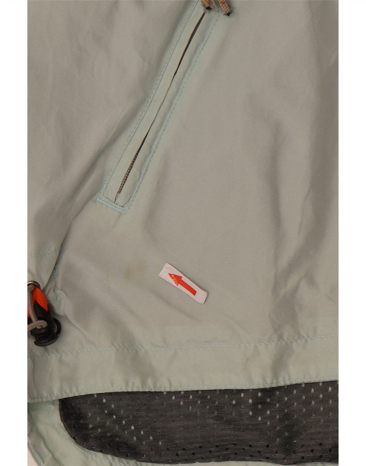 Napapijri Chaqueta impermeable Geographic para hombre UK 38 Nylon verde medio