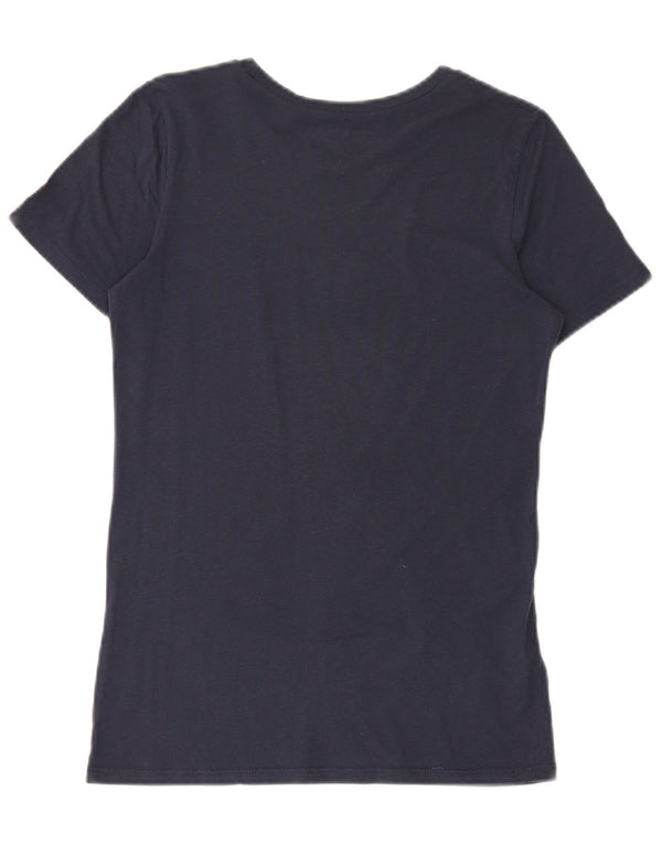 Vans Camiseta gráfica para mujer Top UK 44 Large Azul marino