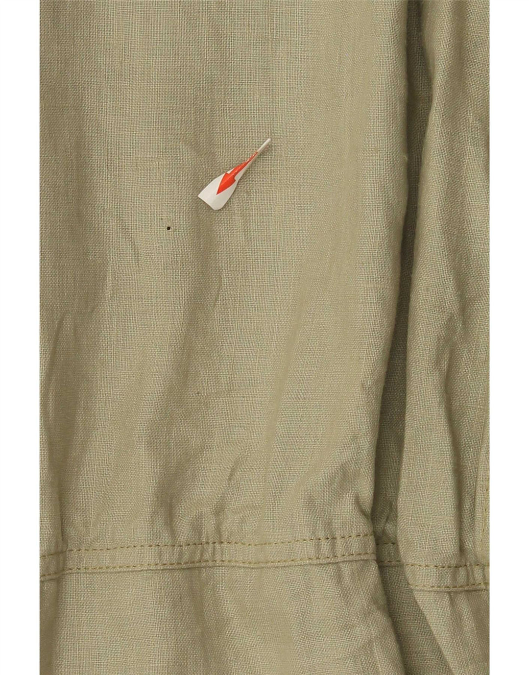 Adhoc Chaqueta utilitaria para hombre UK 38 Medium Khaki Linen Army