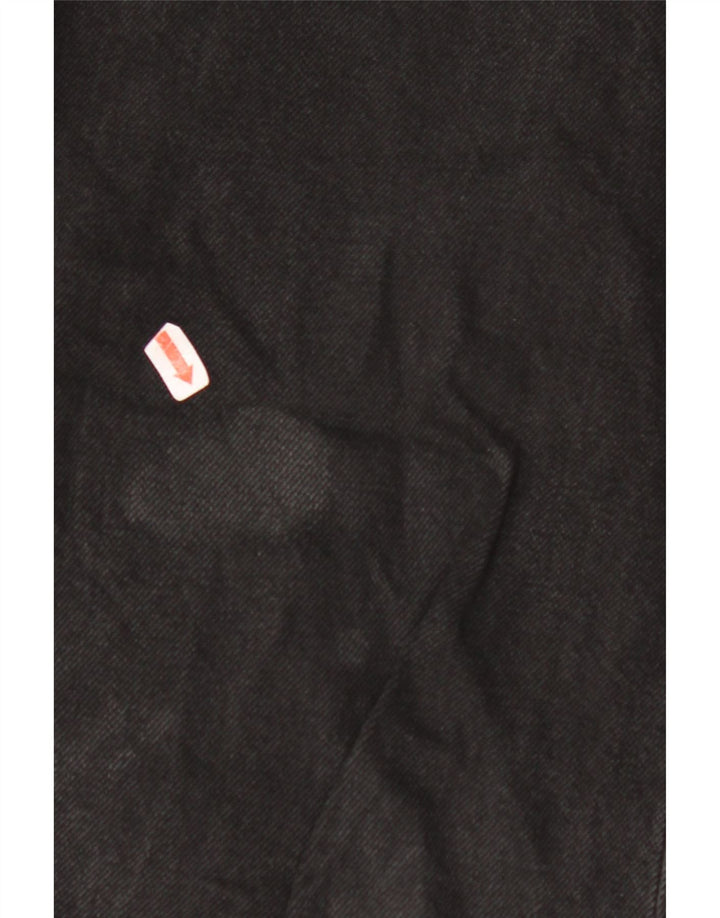 ALL SAINTS Vaqueros rectos Sid para hombre W32 L26 Algodón negro