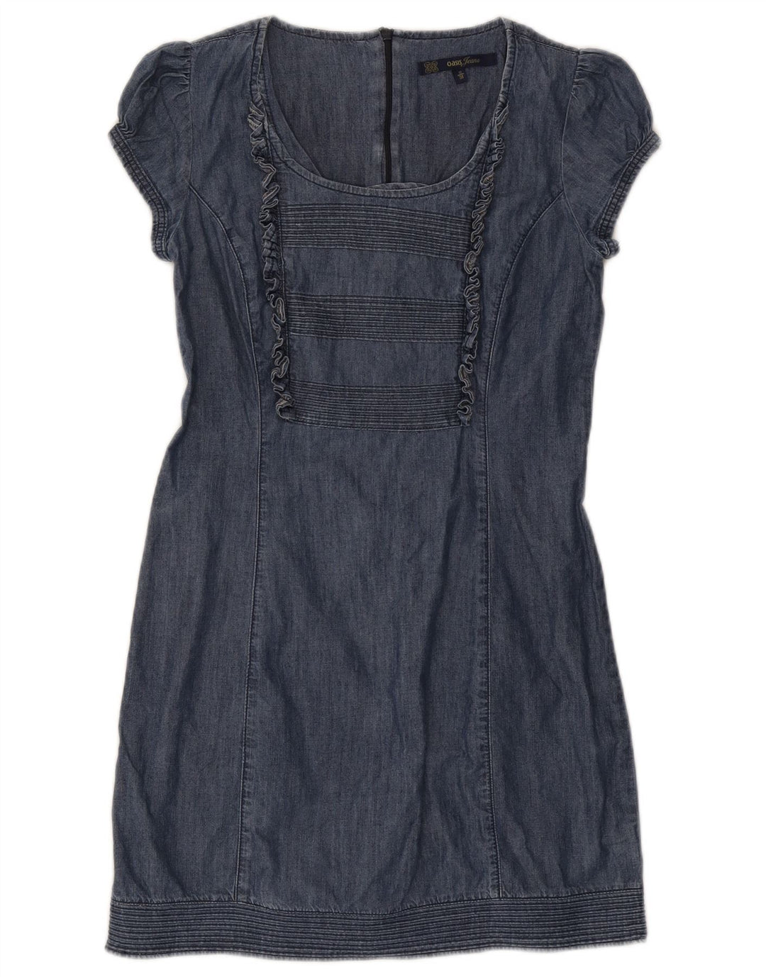 Oasis Vestido tubo para mujer UK 42 Medio Azul marino