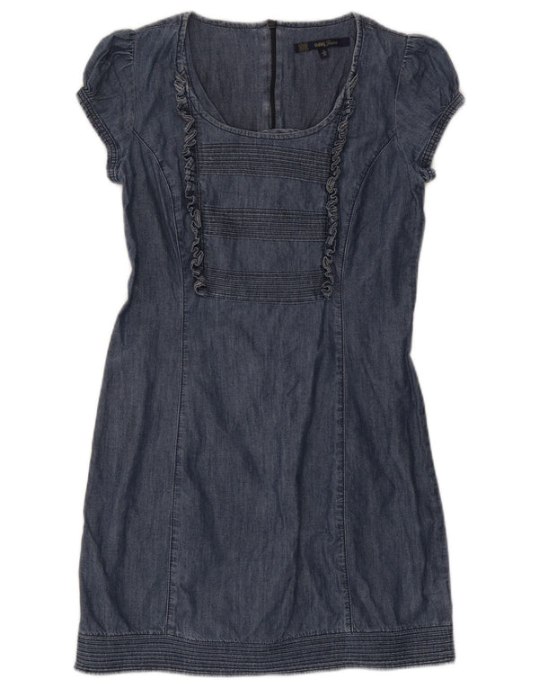 Oasis Vestido tubo para mujer UK 42 Medio Azul marino