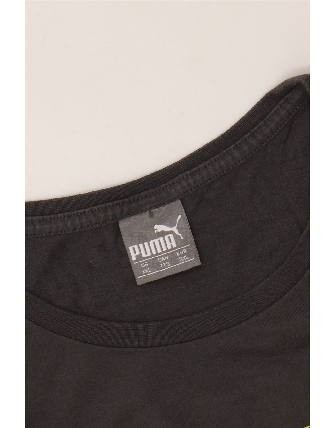 PUMA Camiseta gráfica para hombre Top 2XL Gris