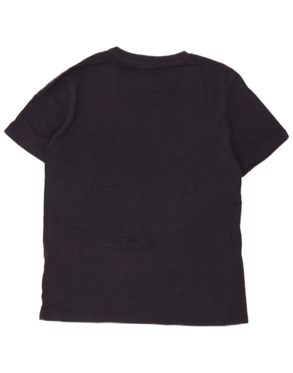 CHAMPION Camiseta gráfica para hombre Top Medium Azul marino Algodón