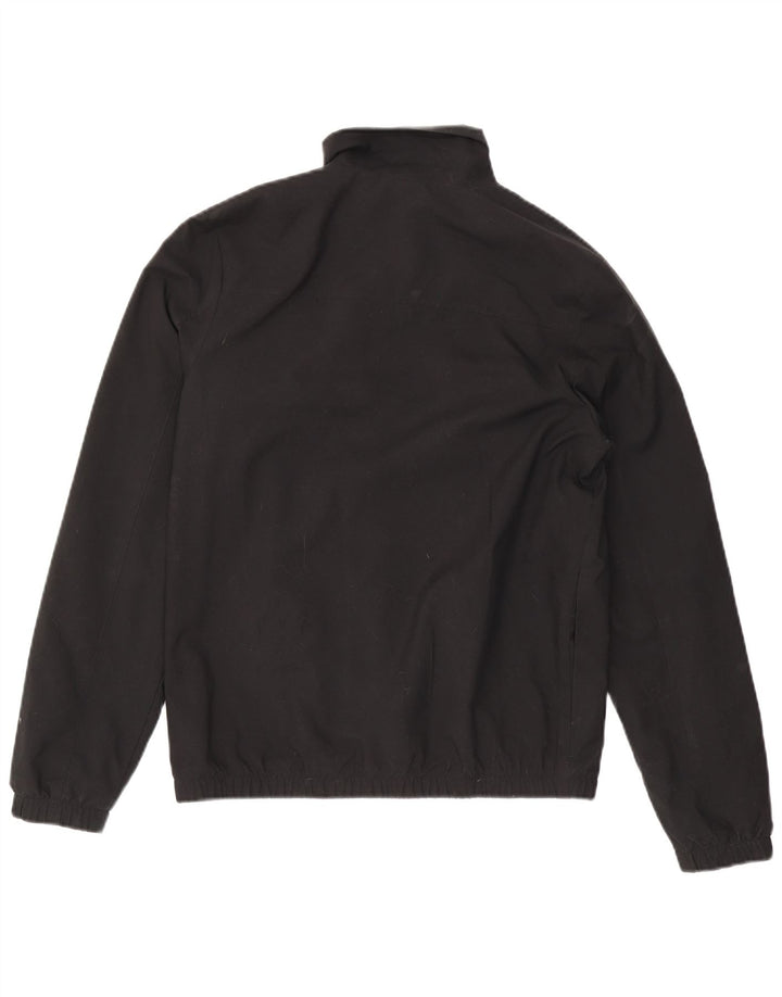 Nike - Chaqueta de chándal para hombre, poliéster a rayas, color negro mediano