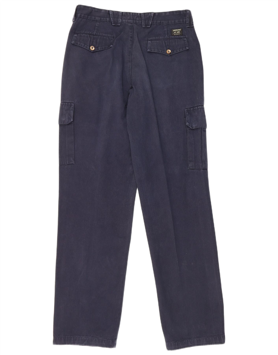 Pantalones cargo rectos Lee para hombre W33 L34 Azul marino