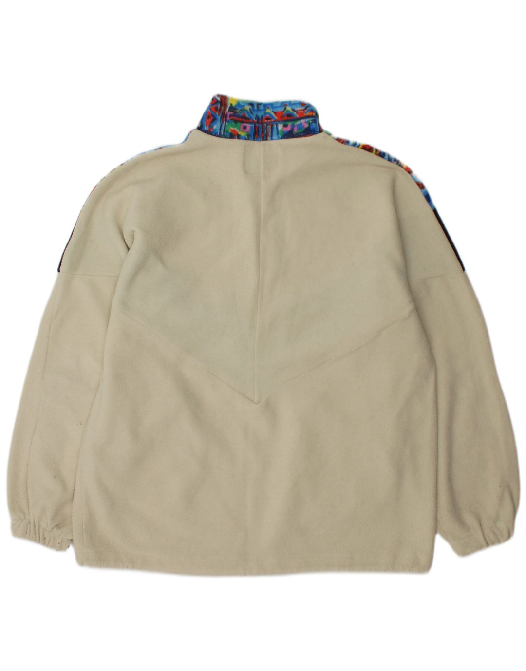 MONTGOMERY Jersey De Forro Polar Con Cremallera Y Cuello Para Hombre Grande Multicolor Colorblock