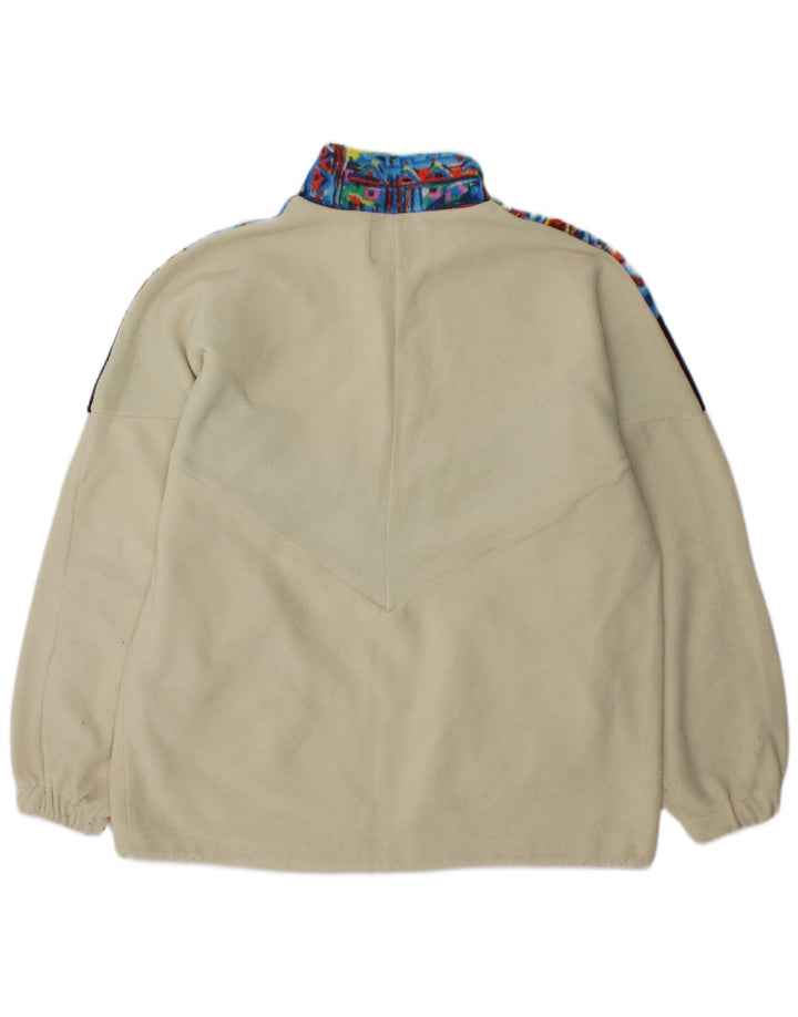 MONTGOMERY Jersey De Forro Polar Con Cremallera Y Cuello Para Hombre Grande Multicolor Colorblock