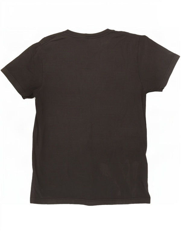 Adidas - Camiseta gráfica para hombre, talla mediana, algodón negro