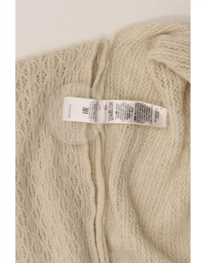Marks & Spencer Poncho Cárdigan para Mujer Talla única Acrílico Blanco Roto