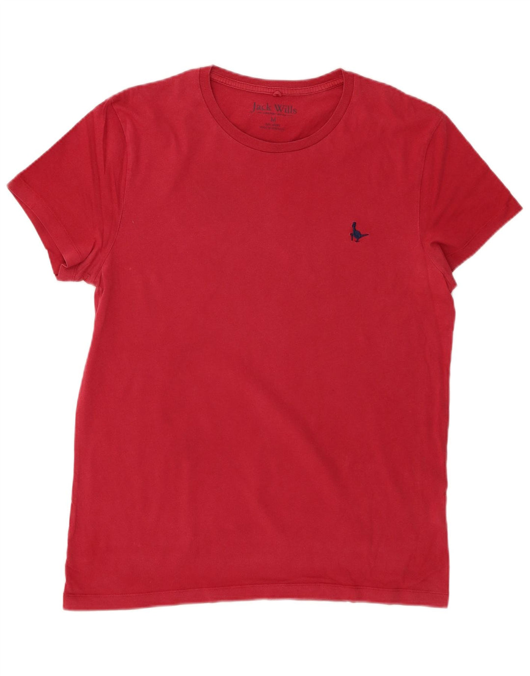 JACK WILLS Camiseta Hombre Top Medium Rojo Algodón