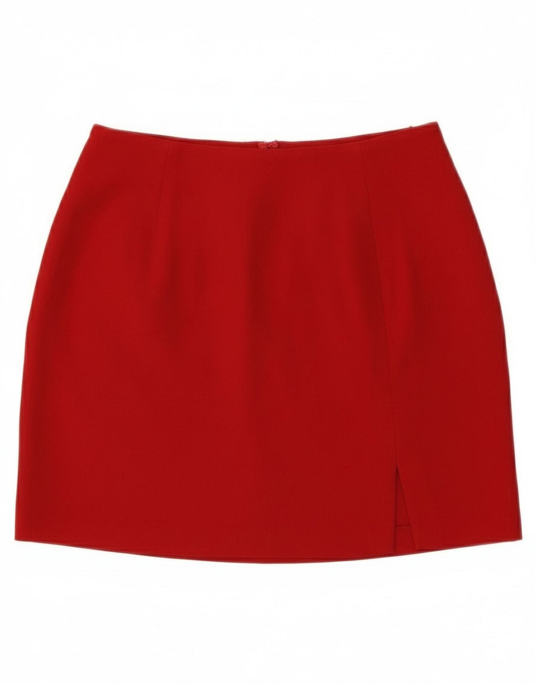 Aspesi Minifalda de cintura alta para mujer IT 42 Medium W25 Rojo