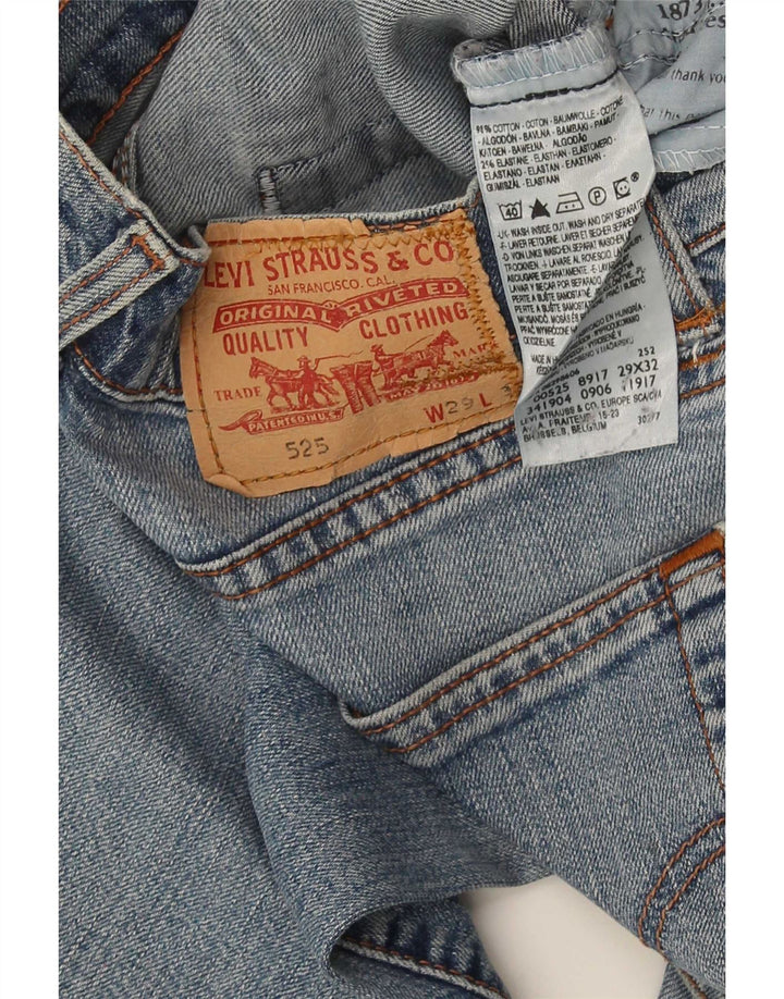Levi's Hombre 525 Vaqueros Bootcut W29 L33 Algodón Azul