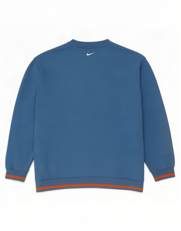 Nike Sudadera para niño Jumper 13-14 años XL Azul Colorblock Algodón