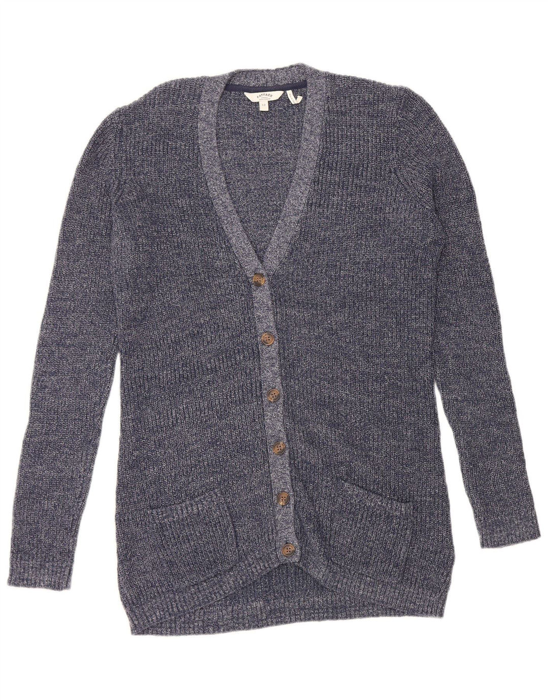 Cárdigan para mujer Fat Face UK 12 Medium Azul marino Algodón