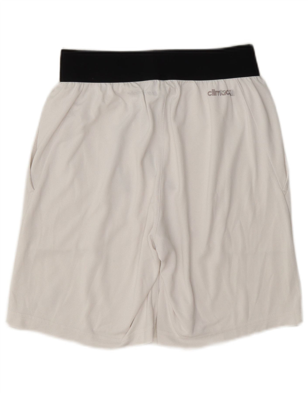 Adidas Mens Climachill Sport Shorts Pequeño Blanco Colorblock Poliéster