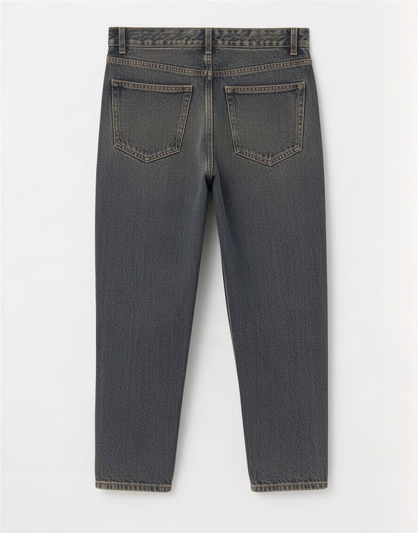 Zara Jeans cónicos desgastados para hombre EU 40 Medium W31 L27 Algodón azul