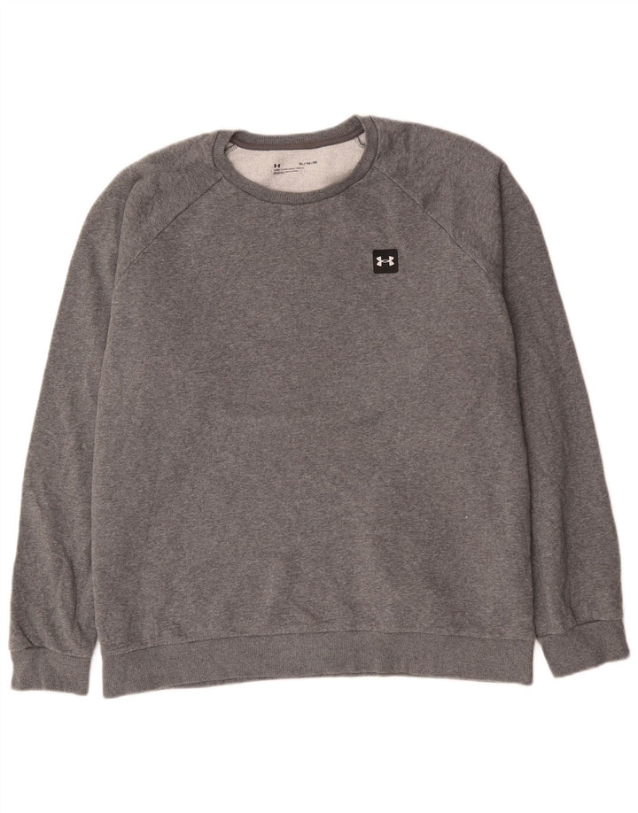 Under Armour Hombre Sudadera Jumper XL Gris Moteado