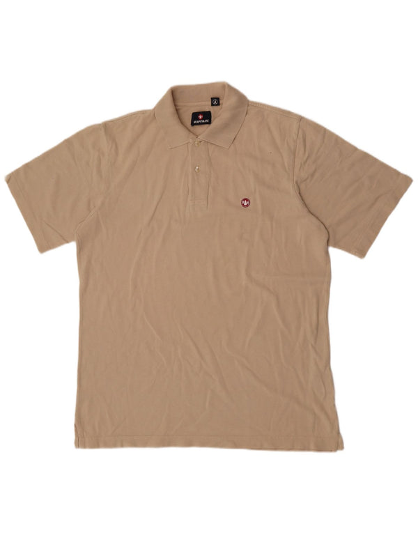 Murphy & Nye Polo para hombre 2XL Algodón beige