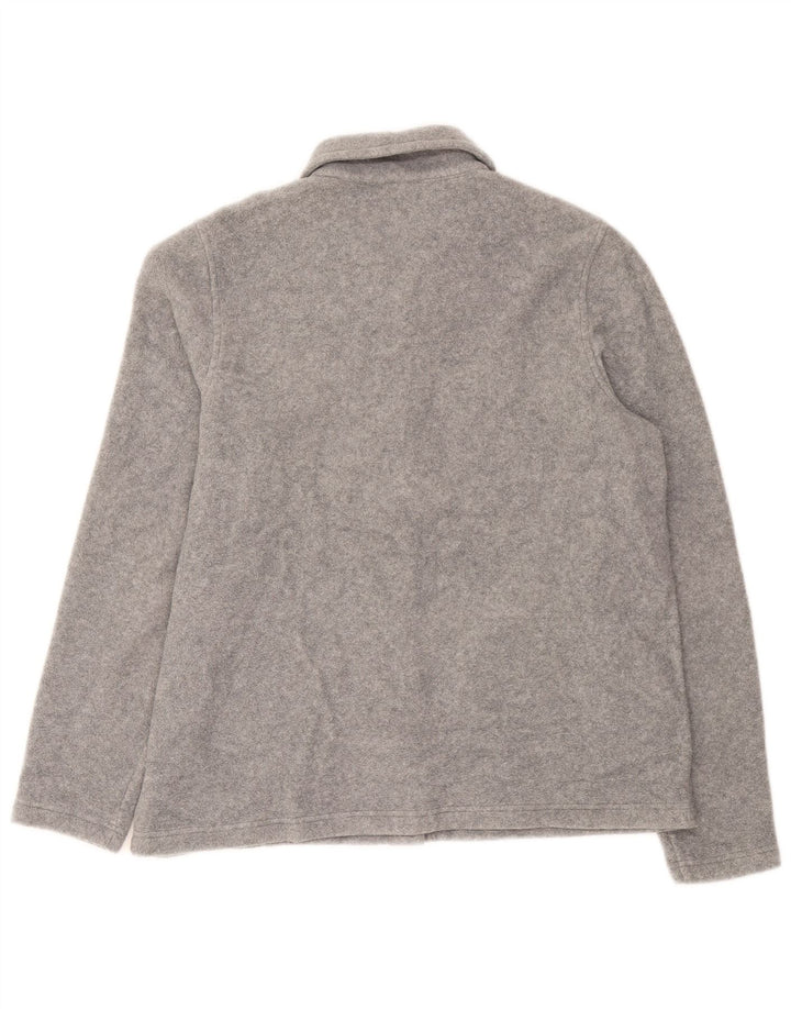 L.L.Bean Chaqueta polar para mujer UK 44 Poliéster gris medio