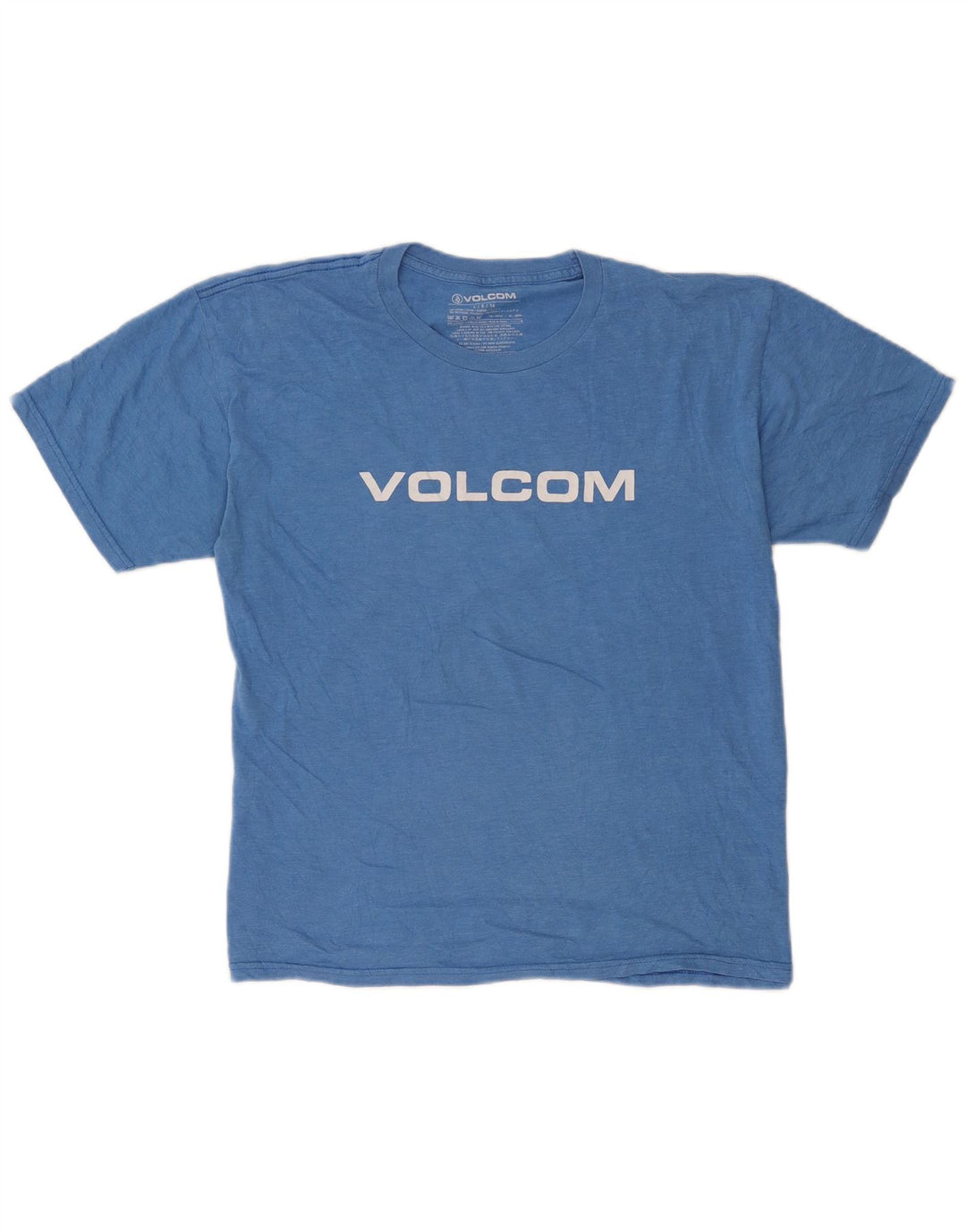 Volcom - Camiseta gráfica para hombre, talla grande, algodón azul