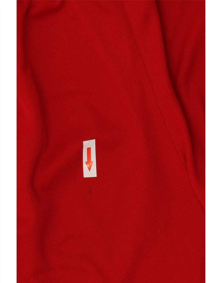 Adidas Mens Climalite Sport Shorts Pequeño Rojo Poliéster