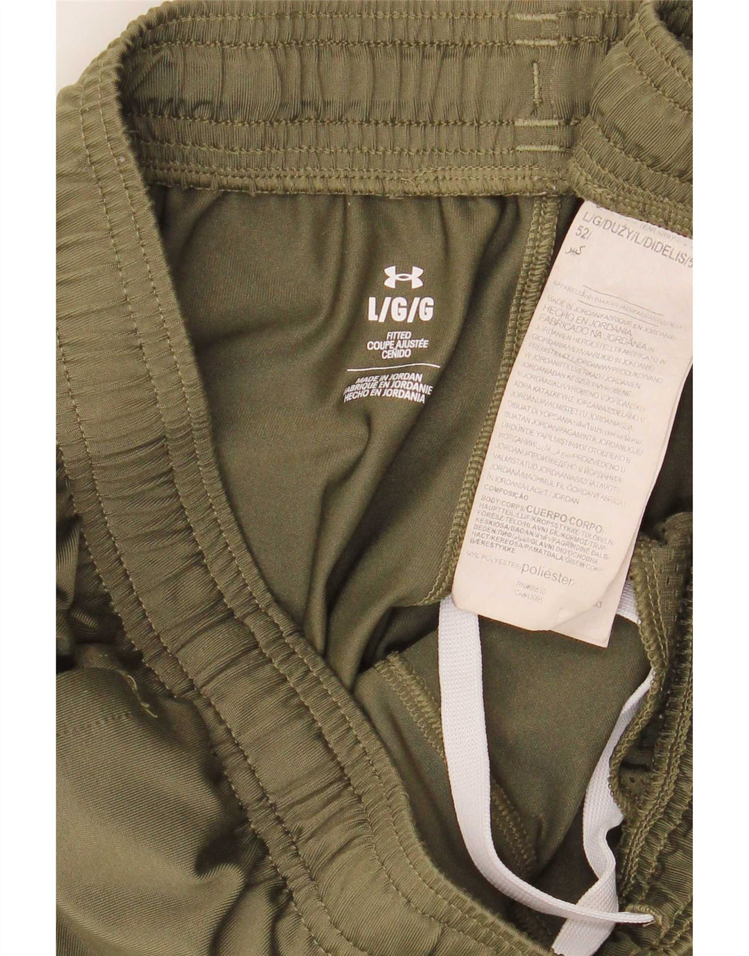 Under Armour Pantalón De Chándal Para Hombre Grande Caqui Poliéster