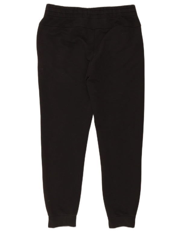 Adidas Pantalones Cortos de Chándal para Mujer Joggers UK 12/14 Medium Negro Algodón