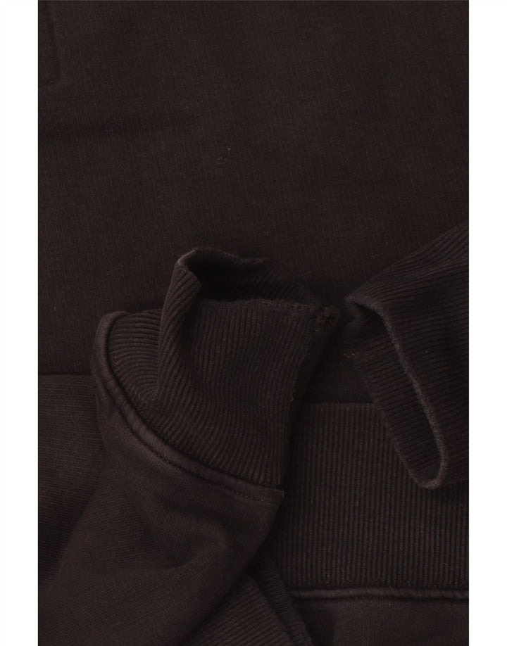 Alpha Industries Mens Graphic Sudadera Jumper Pequeño Negro