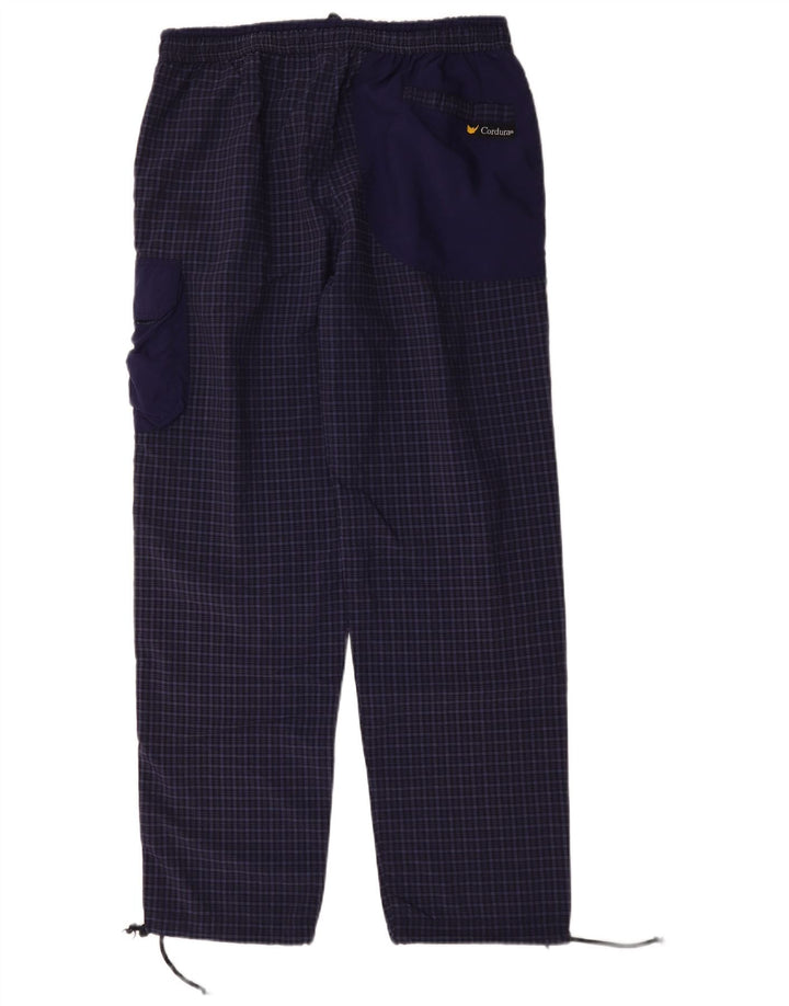 Bailo Pantalón Cargo Recto Hombre XL Cuadros Azul Marino Poliamida