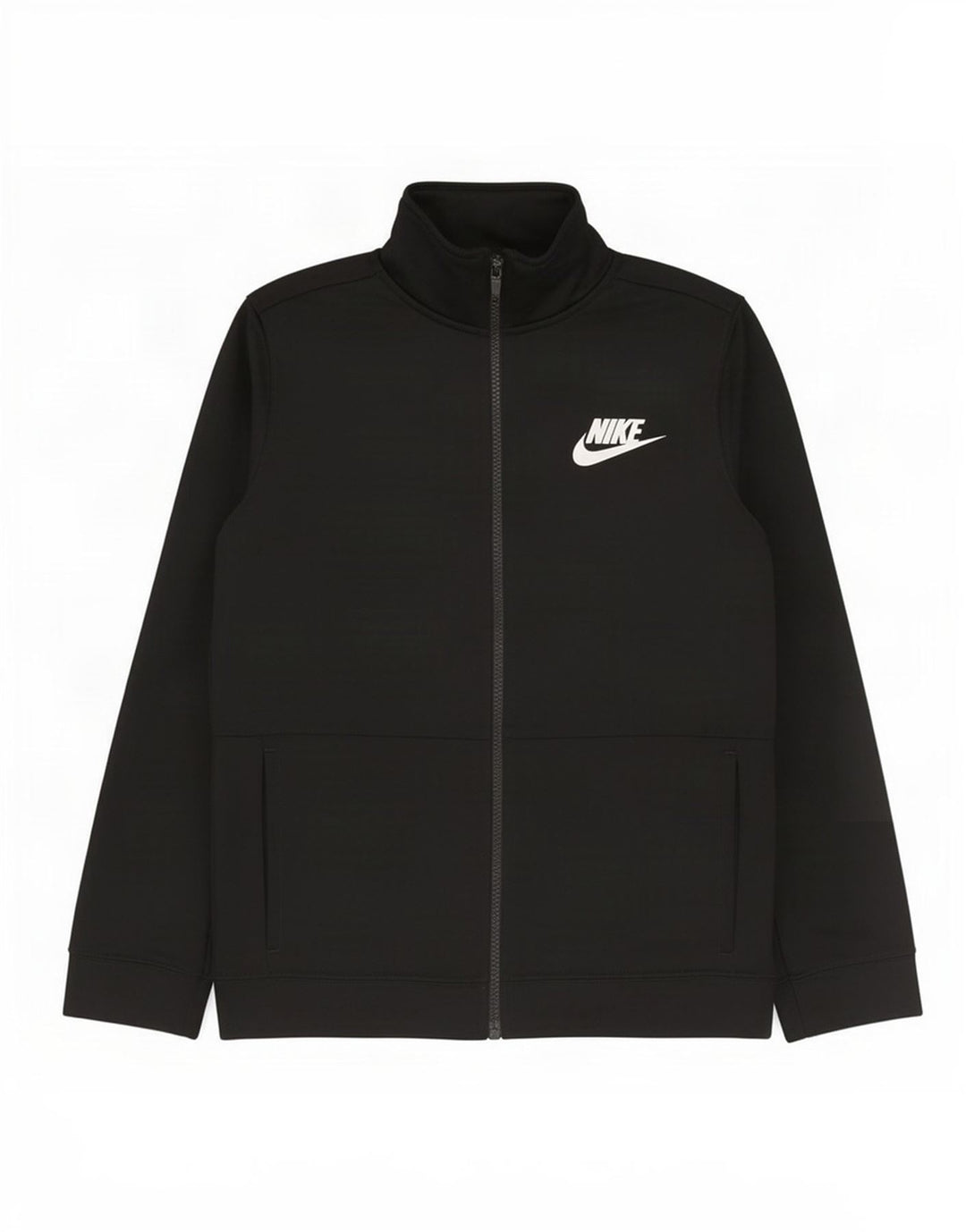 Nike - Chaqueta de chándal para niño, talla grande, color negro, 12-13 años