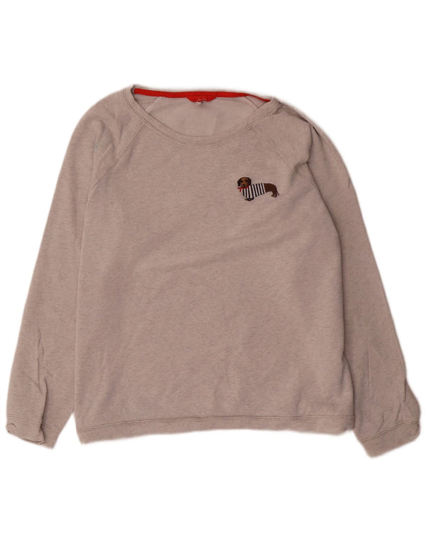 Joules Sudadera Mujer Jersey UK 40 XL Algodón Gris