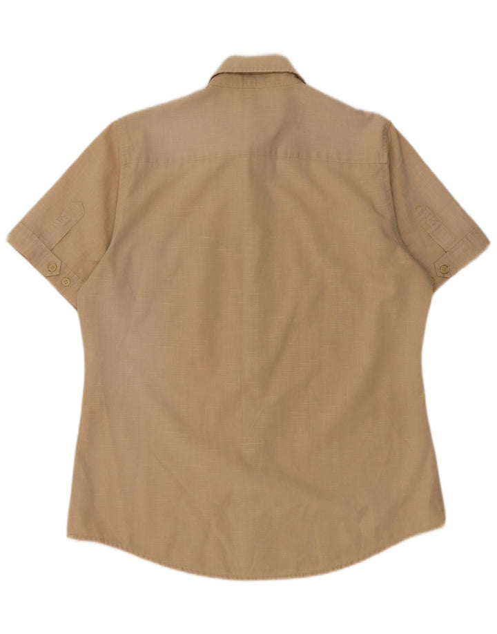Levi's Hombre Sta-Prest Camisa De Manga Corta Beige Medio
