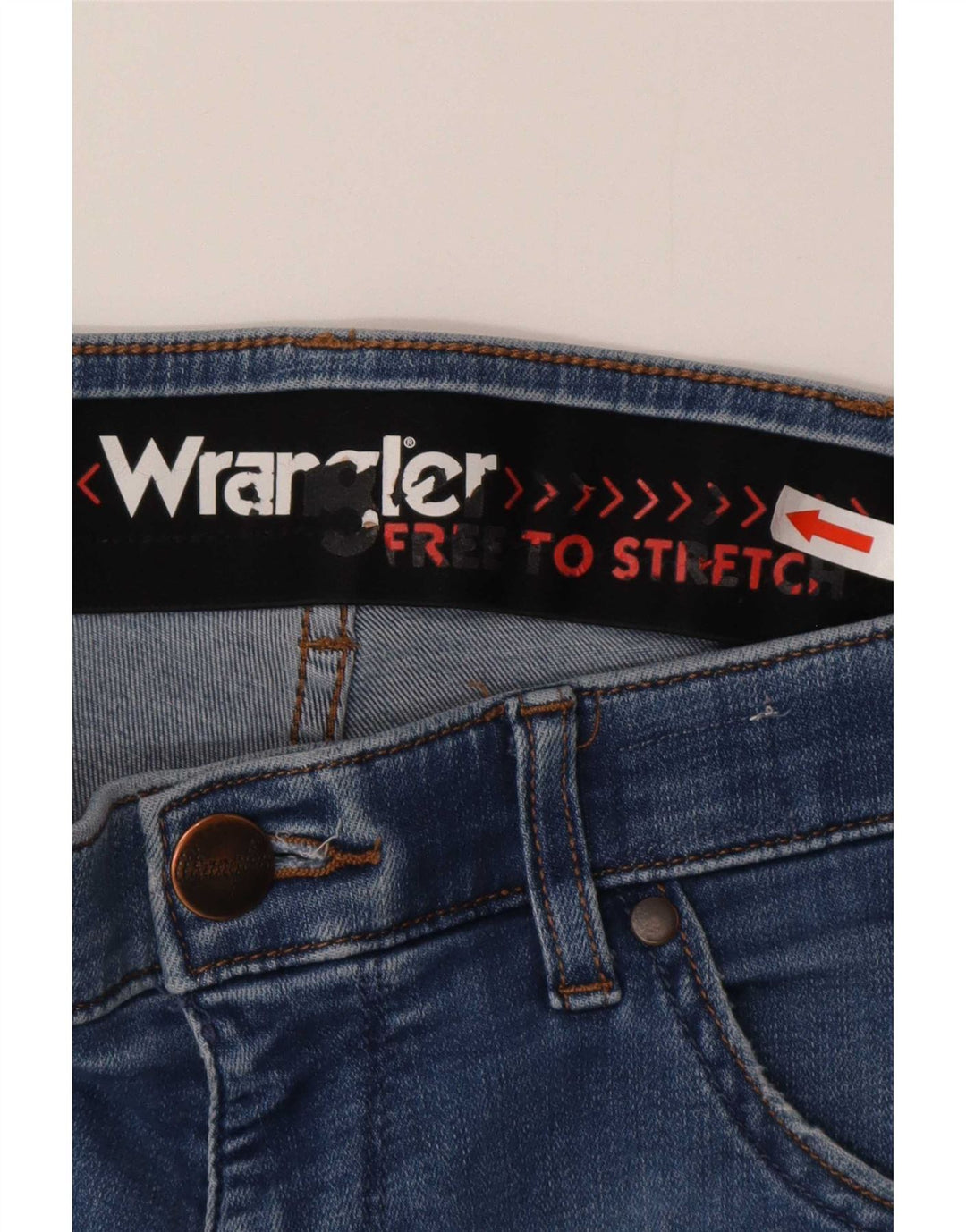 Vaqueros Wrangler Hombre Larston Slim W30 L30 Algodón Azul
