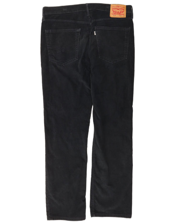 Levi's Pantalón recto de pana 514 para hombre W36 L32 Algodón azul marino