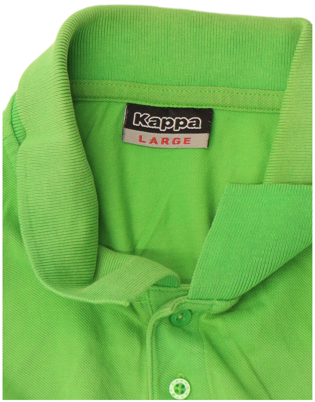 KAPPA Polo para hombre grande verde