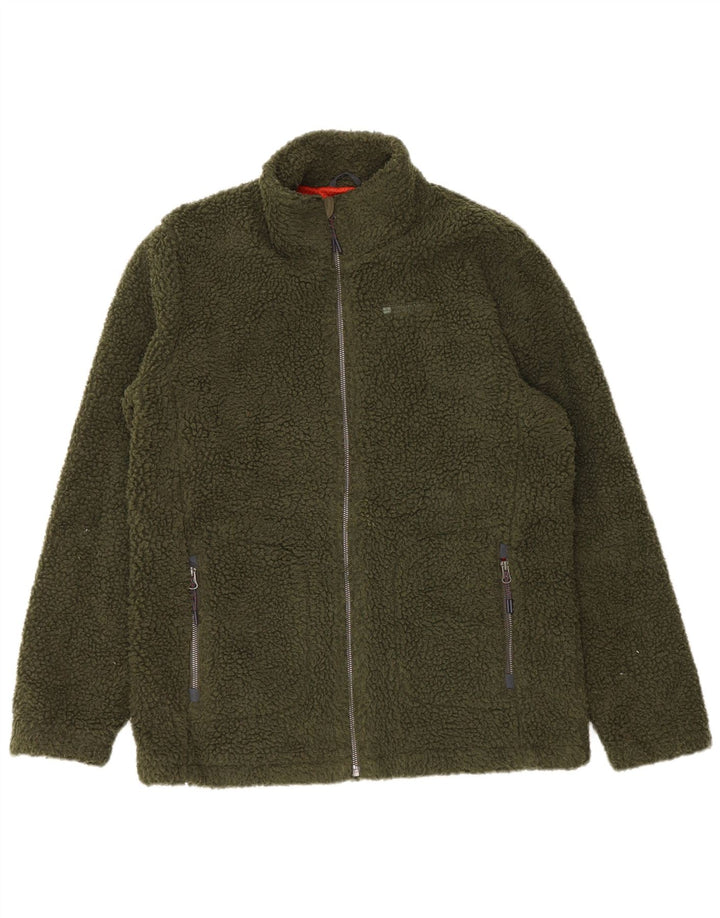 Mountain Warehouse Chaqueta polar para hombre UK 38 Medium Caqui Poliéster