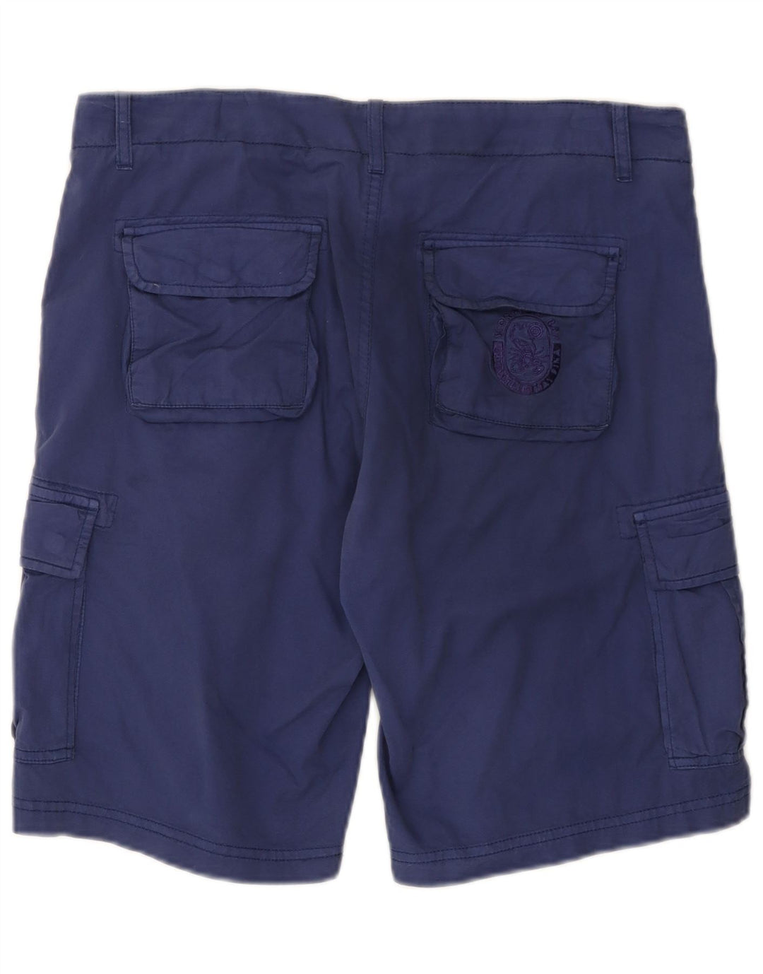 Scorpion Bay Pantalones cortos cargo para hombre W32 Algodón azul marino mediano