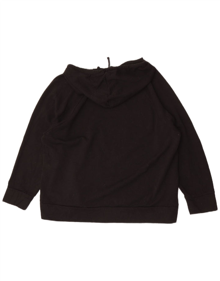 Eddie Bauer Sudadera con capucha para mujer UK 20 2XL Poliéster negro