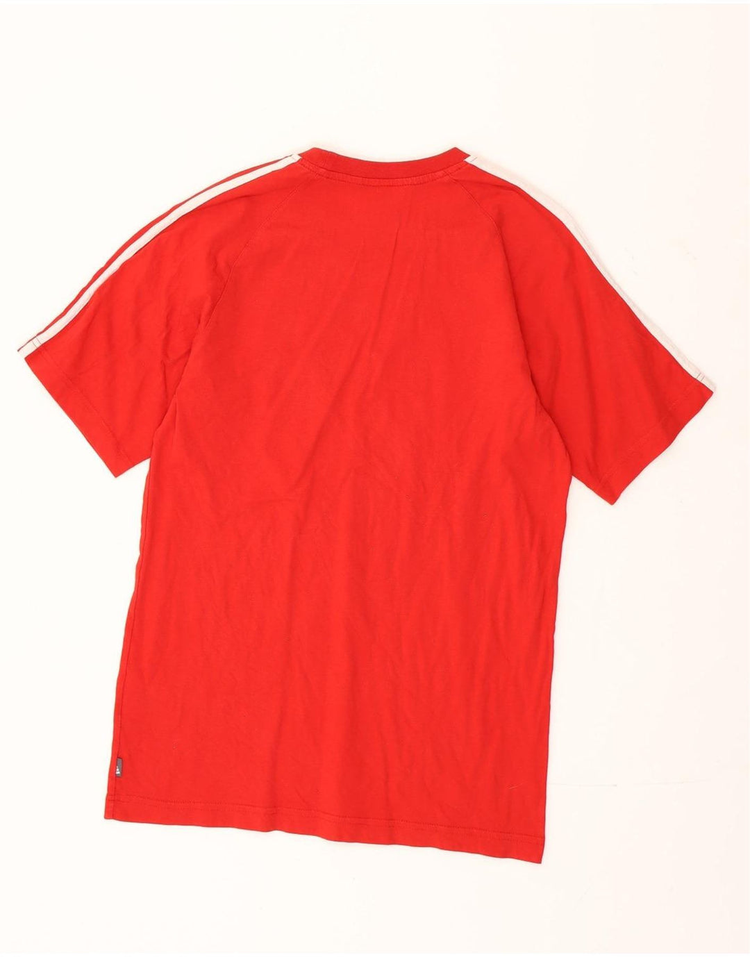 Adidas Hombre Camiseta Top Small Rojo Algodón