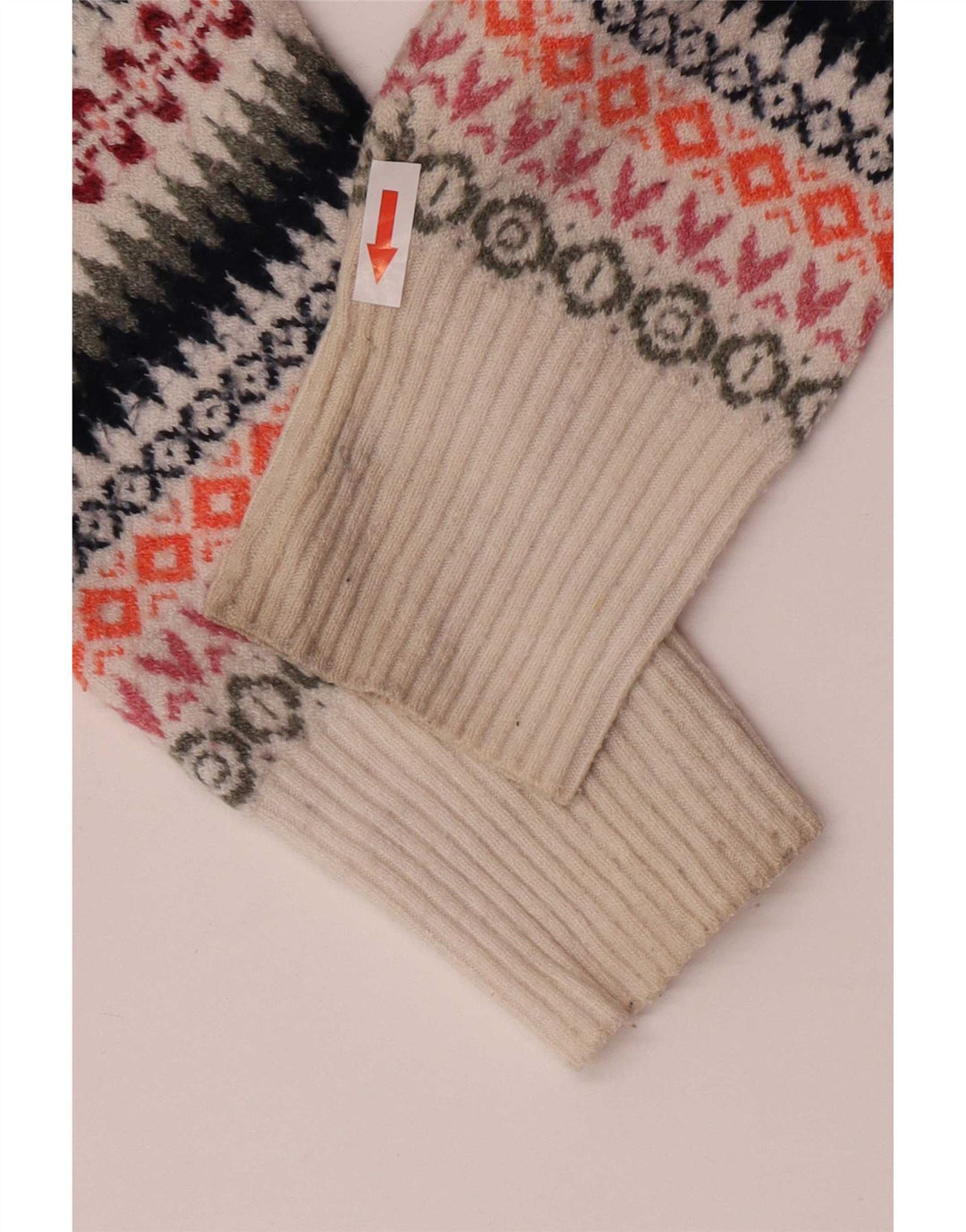 Marks & Spencer Jersey con cuello barco para hombre, talla grande, multicolor, Fair Isle