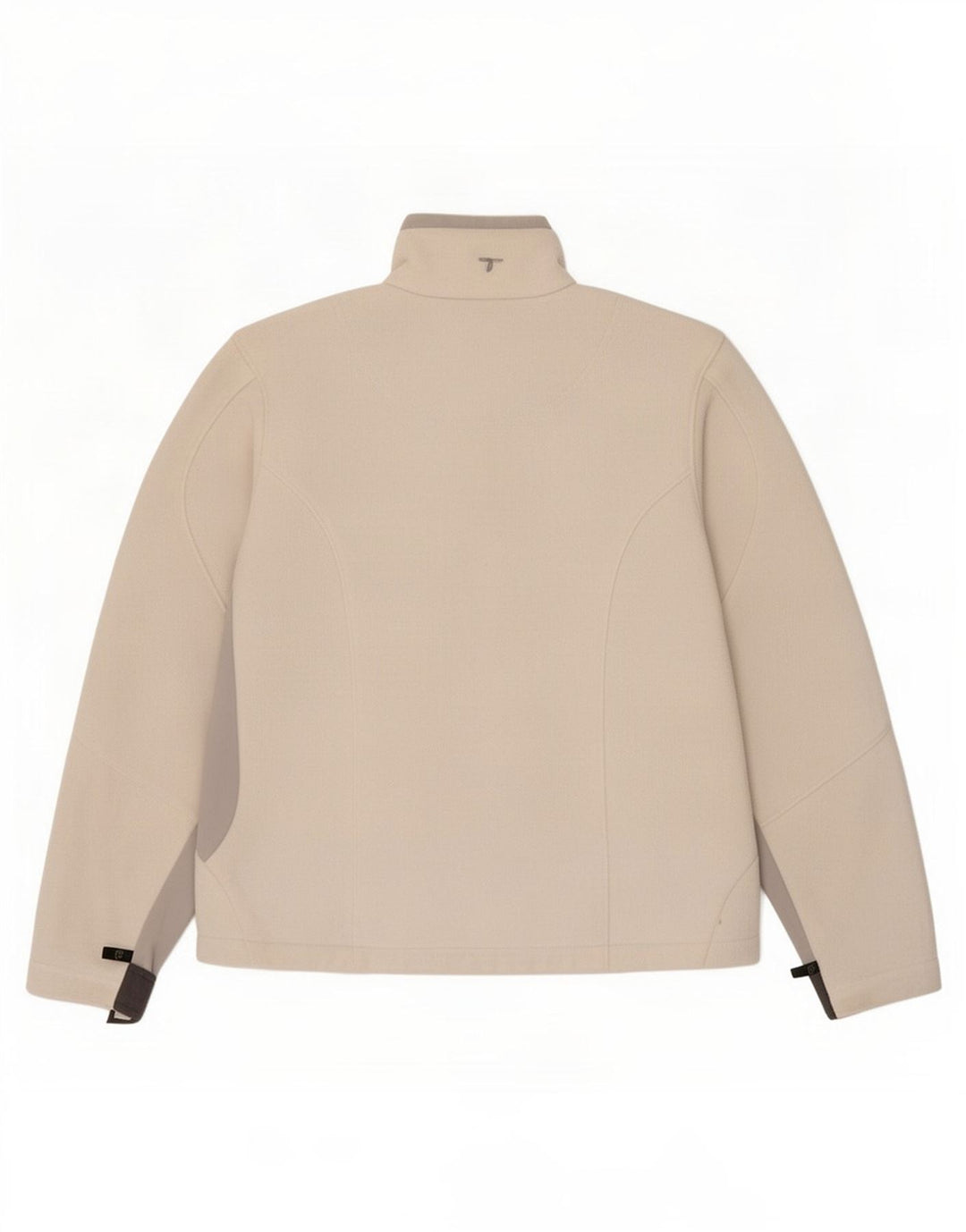 Columbia - Chaqueta polar para mujer (talla 40), color blanco, poliéster