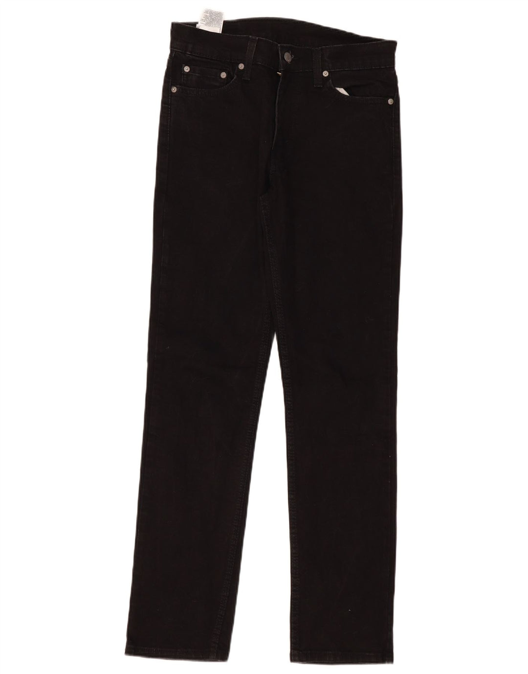 Levi's Hombre 511 Slim Jeans W30 L32 Algodón Negro