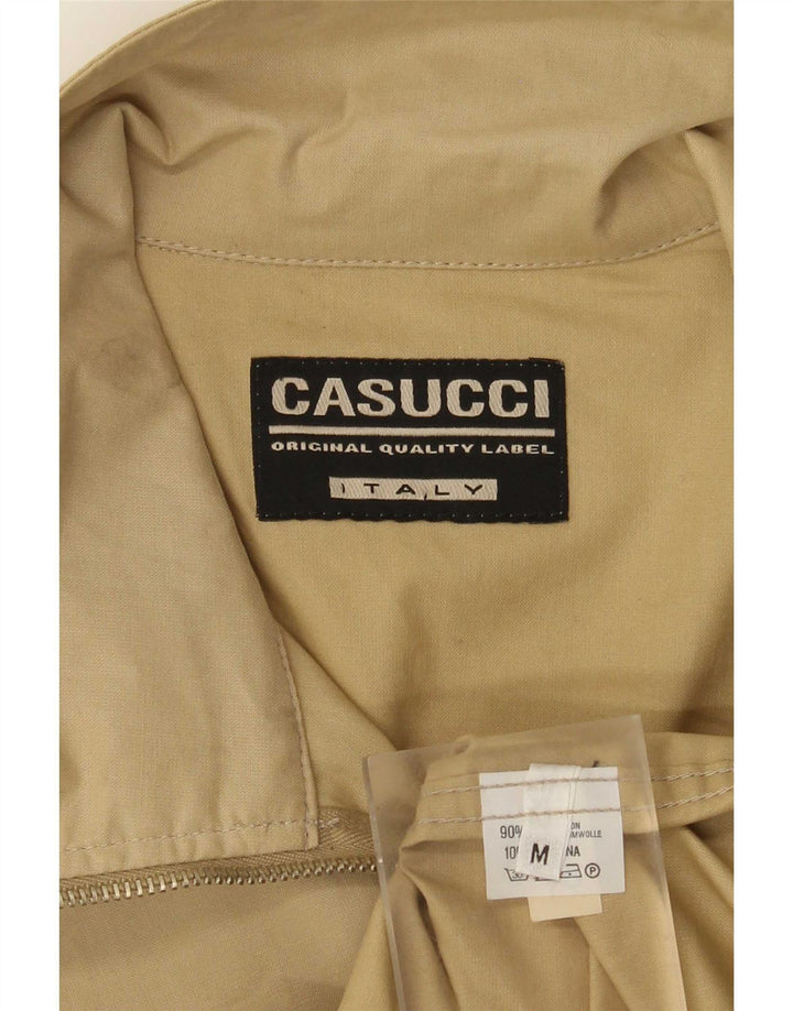 Casucci Chaqueta utilitaria para hombre UK 38 Algodón beige medio