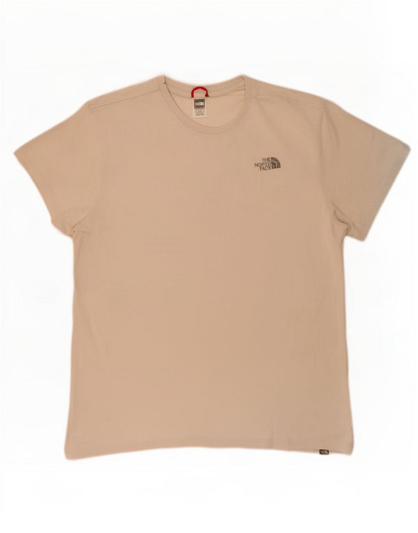 The North Face Hombre Camiseta Gráfica Top XL Algodón Blanco